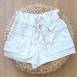 Zara Paper Bag Shorts